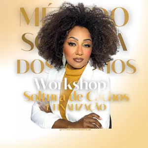 Imagem de capa para o Curso online Workshop Soltura de Cachos e Finalização