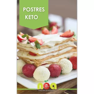 Imagen de portada para Ebook “Postres Keto Deliciosos: 39 Recetas sin culpa para satisfacer tus antojos dulces”