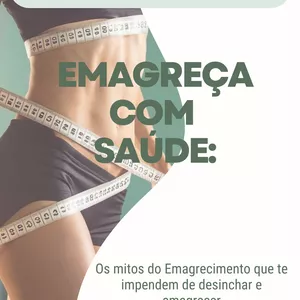 Imagem de capa para o Ebook Emagreça com  Saúde