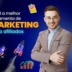 Imagem de capa para o Ebook E-Book Marketing Digital Para Afiliados