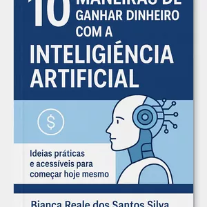 Imagem de capa para o Ebook Dominando a IA: 10 Caminhos para Gerar Renda na Era Digital