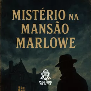 Imagem de capa para o Ebook Jogo de Detetive Digital: O Mistério na Mansão Marlowe