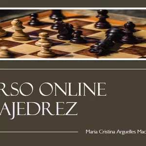 Imagen de portada para Curso online Curso Online de Ajedrez