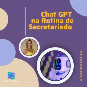 Imagem de capa para o Ebook ChatGPT na Rotina de Secretariado: Prompts e Práticas Reais