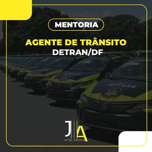 Imagem de capa para o Curso online MENTORIA - Agente de Trânsito Detram/DF (Turma B) 
