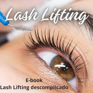 Imagem de capa para o Ebook Lash Lifting descomplicado 