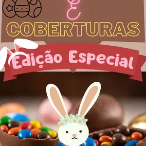 Imagem de capa para o Ebook +50 Coberturas e recheios *Edição limitada Páscoa*