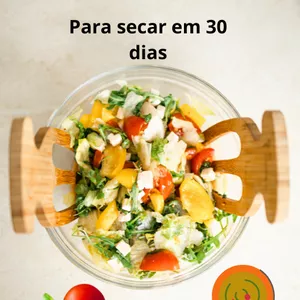 Imagem de capa para o Ebook 5 receitas para emagrecer em 30 dias 