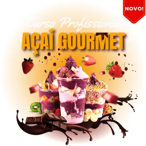 Imagem de capa para o Curso online Açaí gourmet 2024
