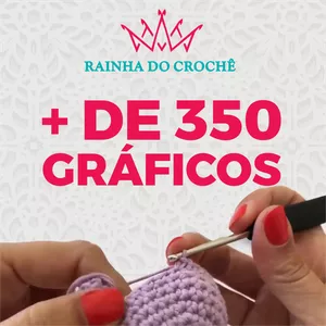 Imagem do curso + de 1.000 Gráficos para Amigurumi