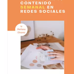 Imagen de portada para Ebook Desarrolla tu contenido semanal en redes sociales
