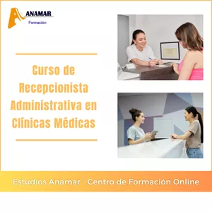 Imagen de portada para Curso online Curso de Recepcionista Administrativa/o en Clínicas Médicas
