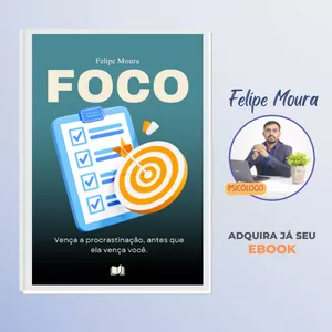 Imagem de capa para o Ebook FOCO: Vença a procrastinação antes que ela vença você
