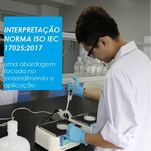Imagem de Curso de Interpretação da norma ABNT NBR ISO IEC 17025:2017 - abordagem para entender e aplicar criado por SR Consultoria em Gestão da Qualidade na hotmart