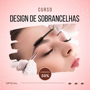 Imagem do curso Design de Sobrancelhas Oficial 