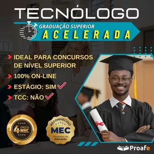 Imagem de Graduação Tecnólogo Acelerada EAD 2.0 criado por Proafe na hotmart