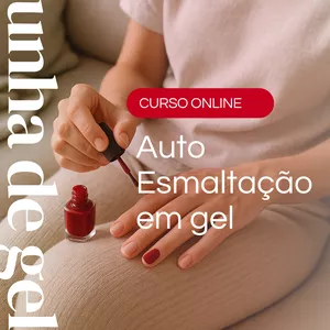 Imagem do curso Autoesmaltação em Gel Como fazer a própria unha com esmalte em gel (passo a passo tutorial)