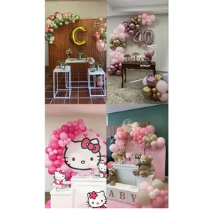 Imagem de capa para o Curso online Decoração com balões- guirlandas orgânicas 