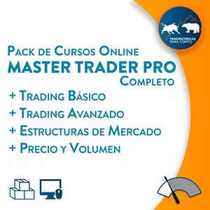 Imagen de portada para Curso online Pack MASTER TRADER Online Completo