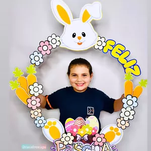 Imagem de capa para o Ebook Bambolê da Páscoa