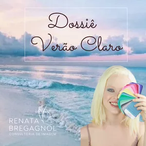 Imagem de capa para o Ebook Dossiê Verão Claro - Renata Bregagnol