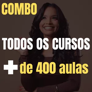 Imagem de capa para o Curso online COMBO-TODOS CURSOS -mais de 400 aulas