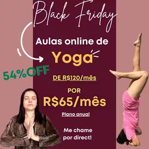 Imagem de capa para o Curso online Black Friday Yoga