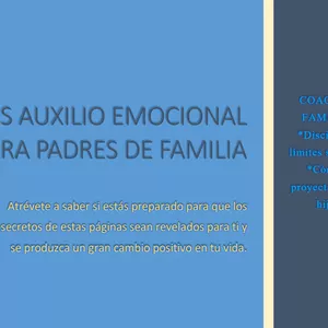 Imagen de portada para Ebook SOS auxilio emocional para padres de familia