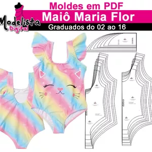 Imagem de capa para o Curso online Molde em PDF Maria Flor