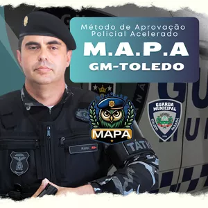 Imagem do curso MAPA GM-TOLEDO: Método de Aprovação Policial Acelerado  na Guarda Municipal de Toledo