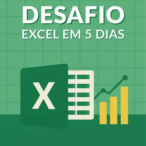 Imagem de capa para o Ebook Desafio Excel em 5 Dias!