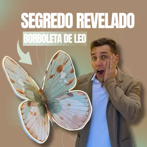Curso de Borboleta de LED: Transforme Sua Decoração