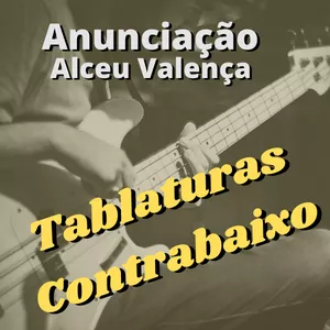 Imagem de capa para o Ebook "Anunciação" - Tablatura de contrabaixo