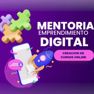 Imagen de portada para Curso online Mentoría Emprendimiento Digital: Creación de Cursos Online!