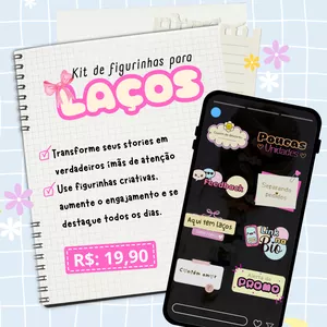 Imagem do curso Kit de Figurinhas para Laços 