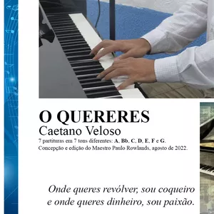 Imagem de capa para o Ebook PARTITURA de O QUERERES