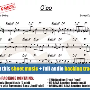 Cover image for Online course Oleo (Sheet Music + Backing Tracks)