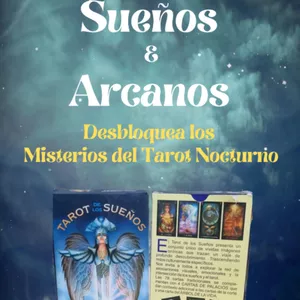 Imagen de portada para Ebook Sueños y Arcanos: Desbloquea los Misterios del Tarot Nocturno