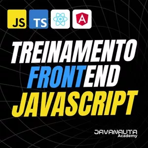 Imagem de capa para o Curso online Frontend JavaScript Angular e React