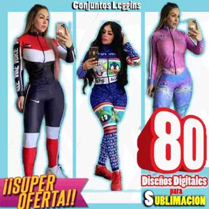 Imagen de portada para Curso online Mega pack 80 moldes + diseños de leggins