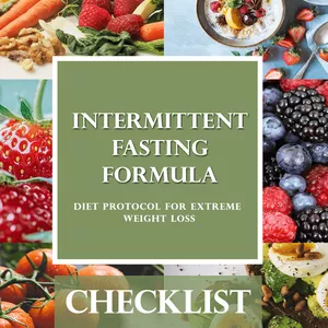 Imagem de capa para o Ebook O segredo do Jejum Intermitente