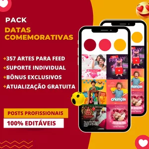 Imagem de capa para o Ebook Pack Datas Comemorativas 