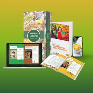 Imagen de portada para Curso online MERIENDAS SALUDABLES Alimentación Infantil
