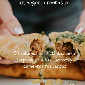 Imagen de portada para Ebook Empanadas: un negocio rentable – 50 rellenos para sorprender y vender más