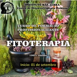 Imagem de capa para o Curso online Formação em Fitoterapia