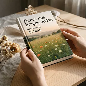 Imagem de capa para o Ebook DANCE NOS BRAÇOS DO PAI - Devocional de 40 Dias