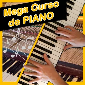 Imagem principal do produto Mega Curso de Piano