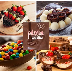 Imagem de capa para o Curso online Páscoa Lucrativa - Ovos de Páscoa 