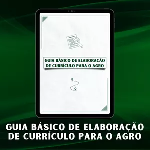 Imagem de capa para o Ebook Guia de um bom currículo para o Agronegócio
