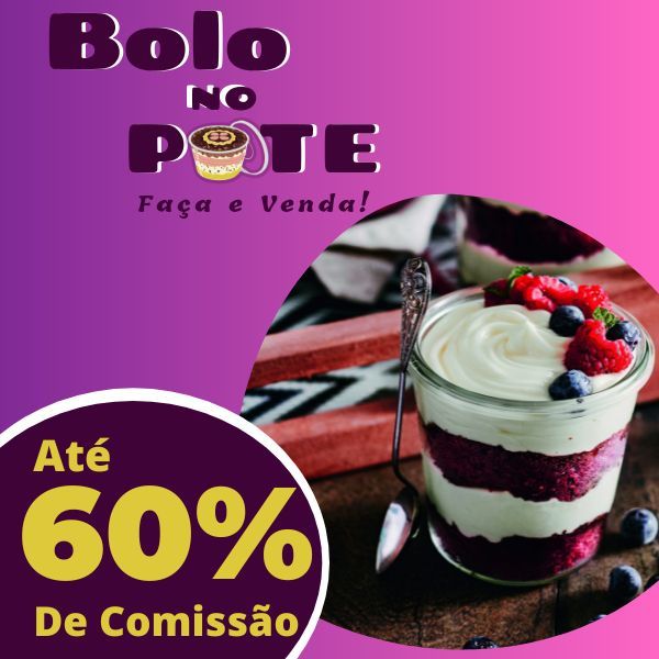 Imagem do curso Deu Bolo no Pote - Faça e Venda!